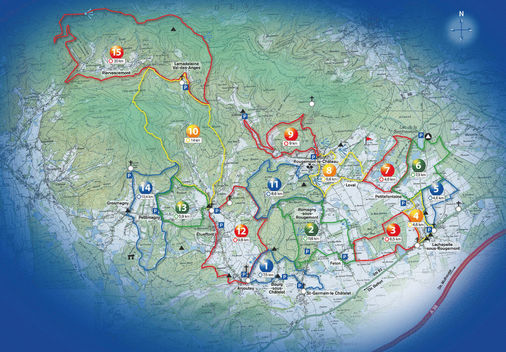15 sentiers de randonnées balisés dans les Vosges du sud